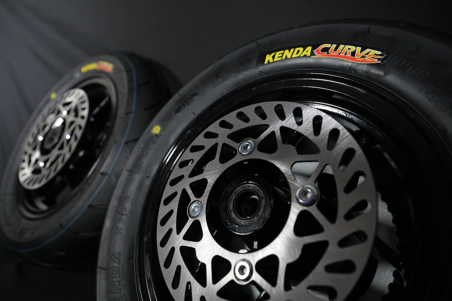 10in Wheel Set w/ Kenda Curve Tires