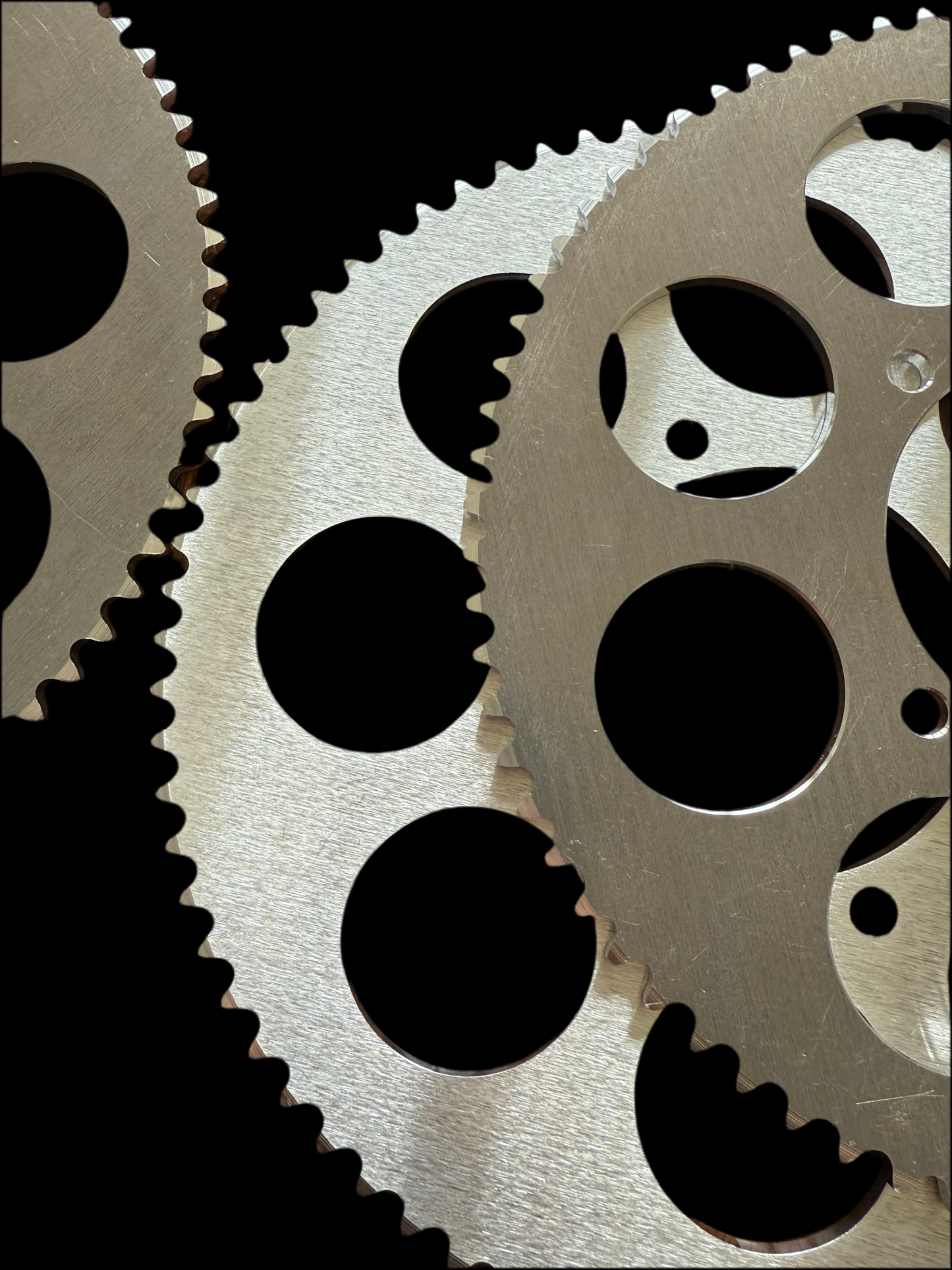 76 Tooth #35 Aluminum Sprocket for 92mm pit bike wheels and all wheels we sell