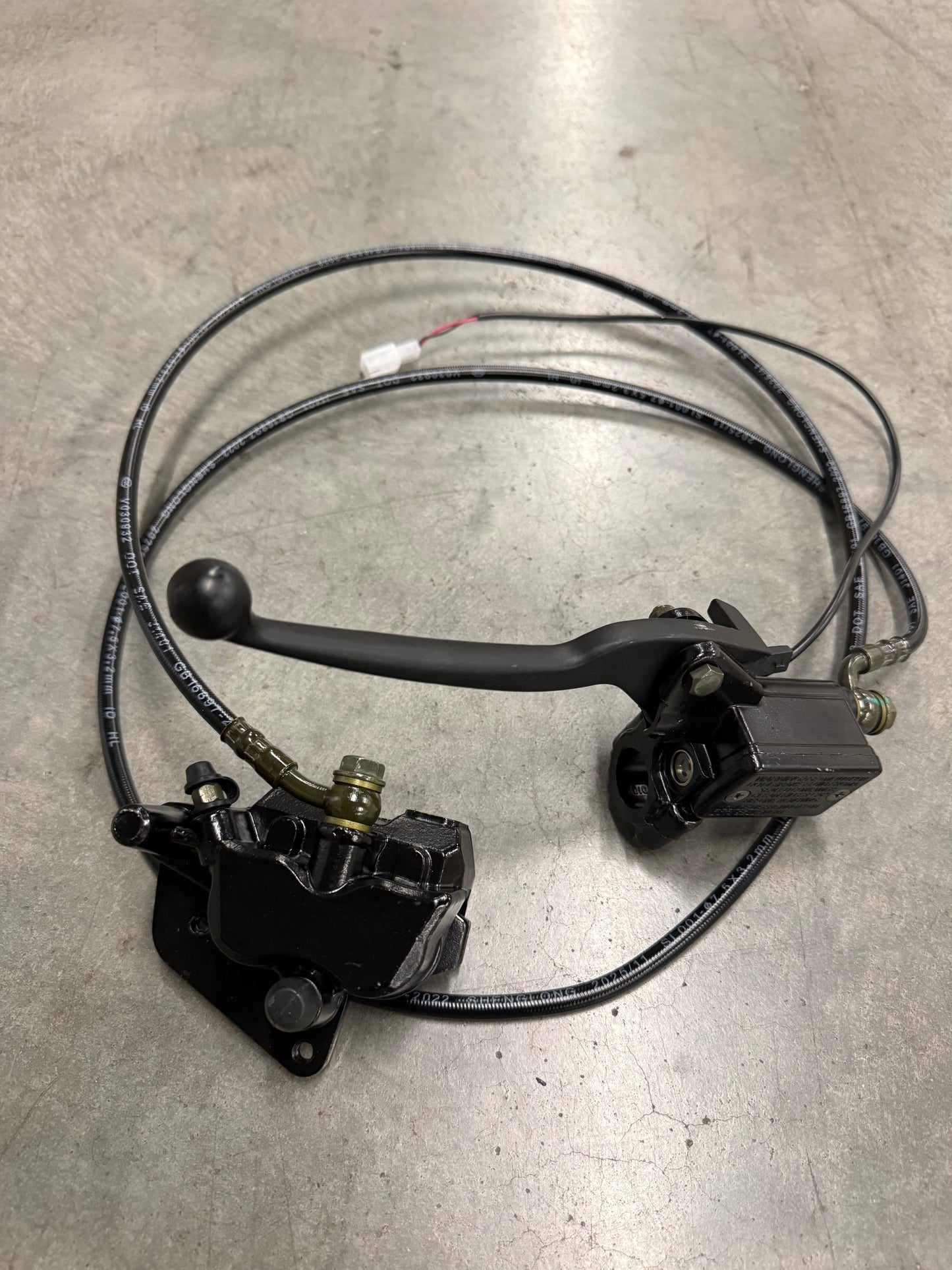 Rear Only Pit Bike Brake Black