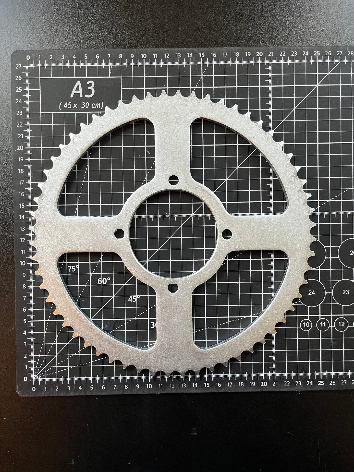 MMM 428 60 Tooth Rear Sprocket for 92mm pit bike wheels and all wheels we sell