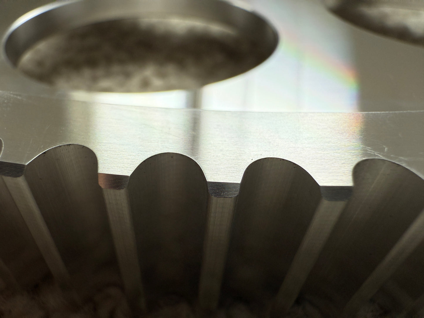 110 Raw Aluminum Rear Pit Bike Pulley for HTD-18m Belt