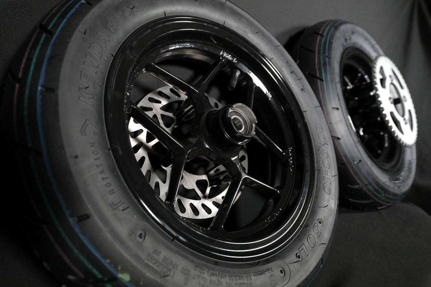 10in Wheel Set w/ Kenda Curve Tires