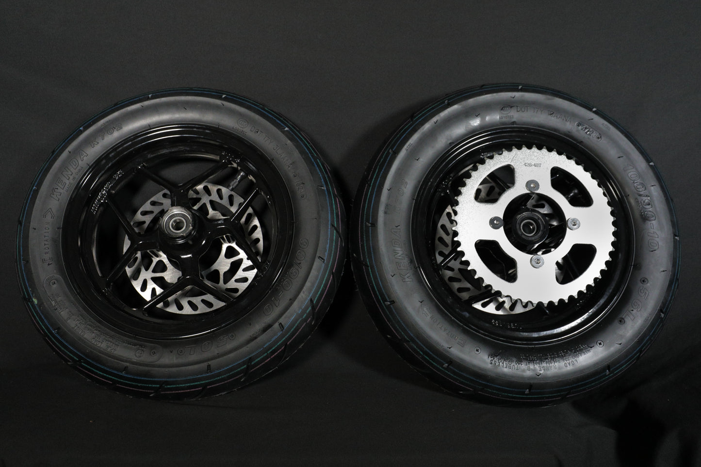 10in Wheel Set w/ Kenda Curve Tires
