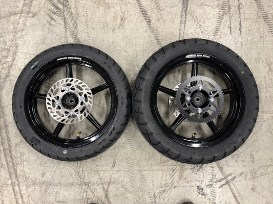 14in Razor Super Moto Mag Wheel Set