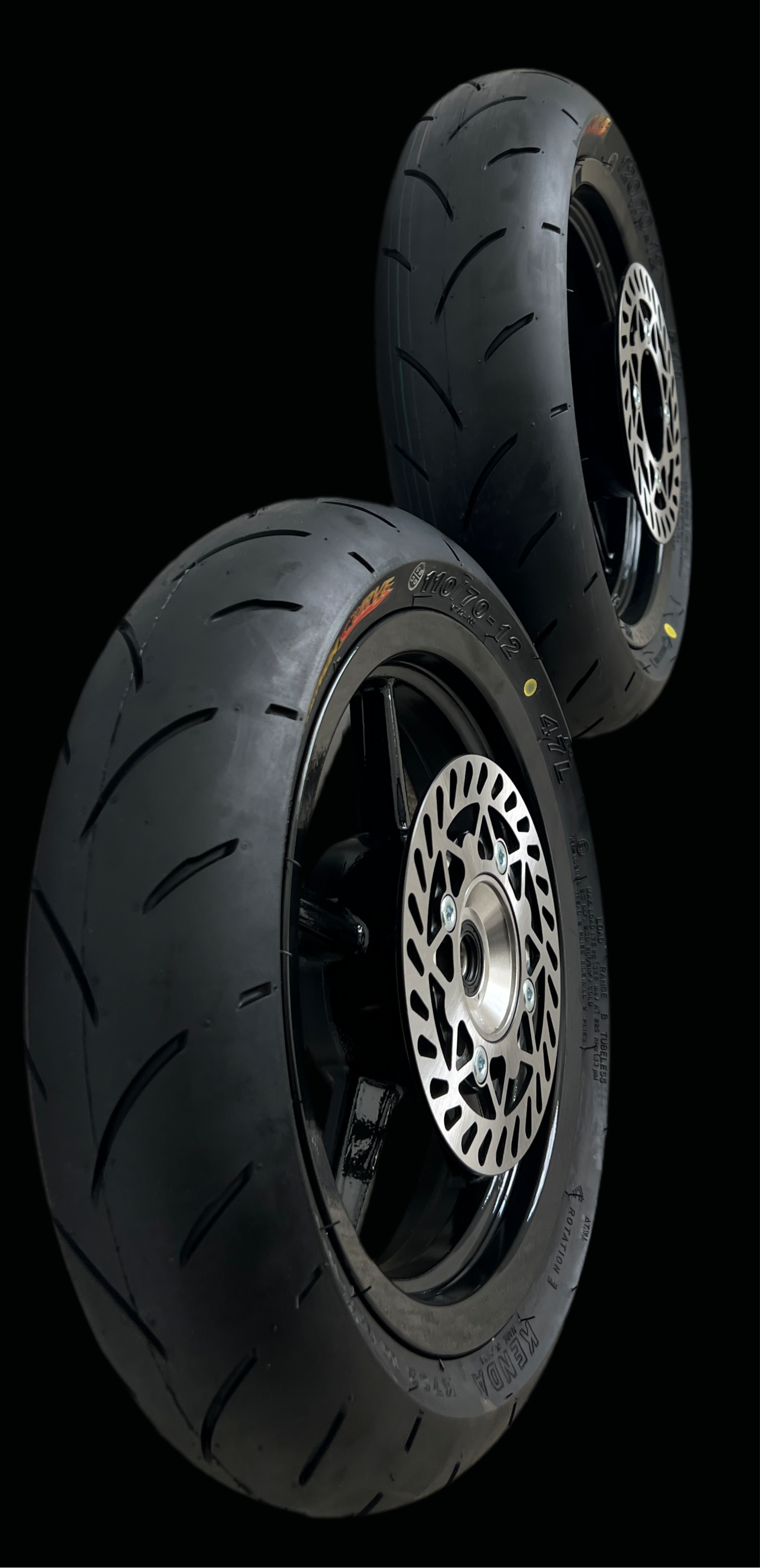 12 Part Wheel 12in Wheel Set w/ Kenda Curve Tires – Midwest Mini Mods