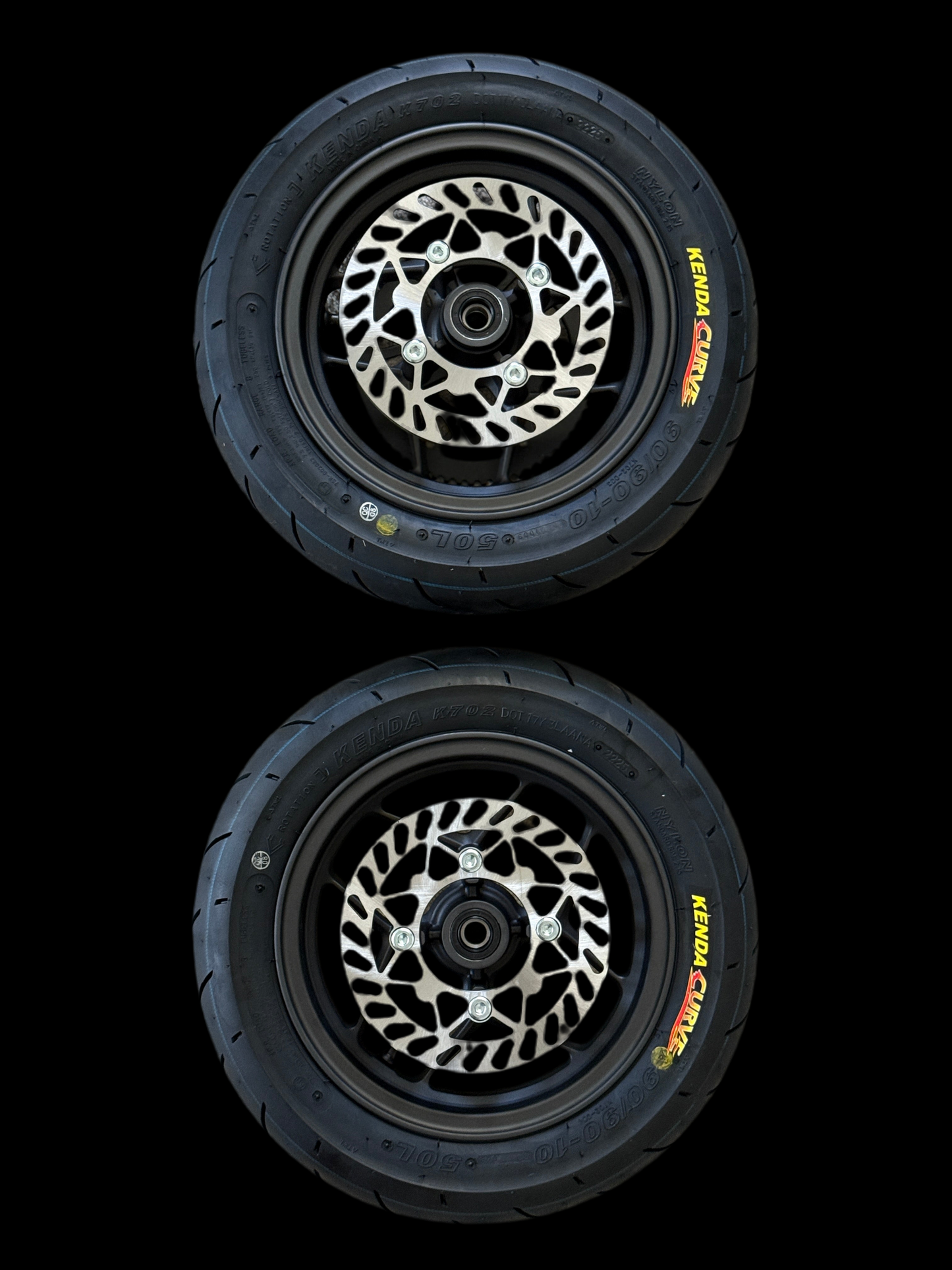 10in Wheel Set w/ Kenda Curve Tires