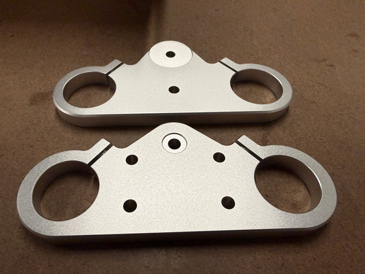MMM Raked Triple Tree Clamps