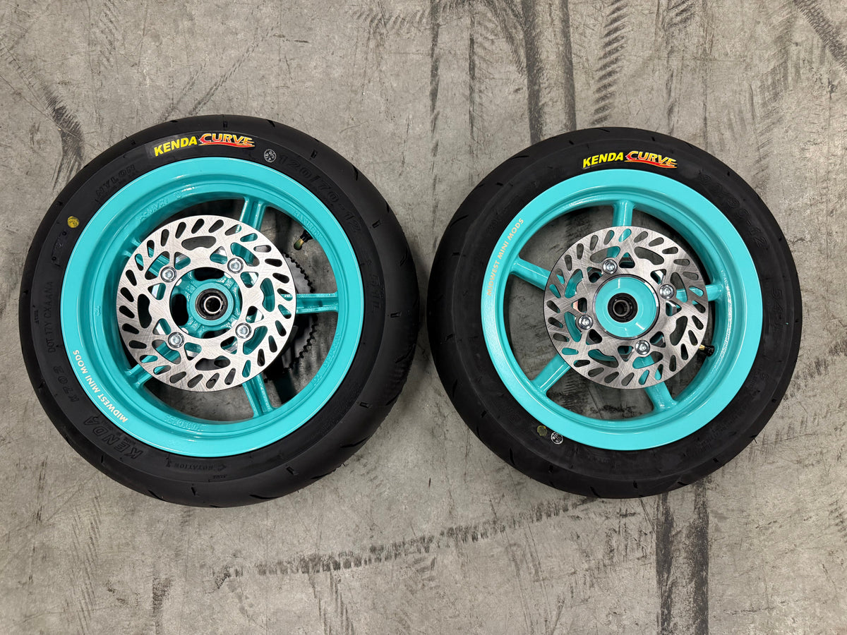 12in Wheel Set w/ Kenda Curve Tires – Midwest Mini Mods