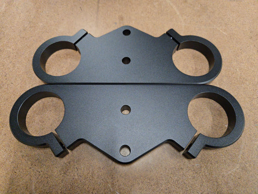 MMM +20mm Wide Triple Tree Clamp Set