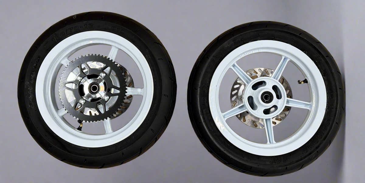 12 Inch Mini Racing Wheels 12in Wheel Set w/ Kenda Curve Tires – Midwest Mini Mods