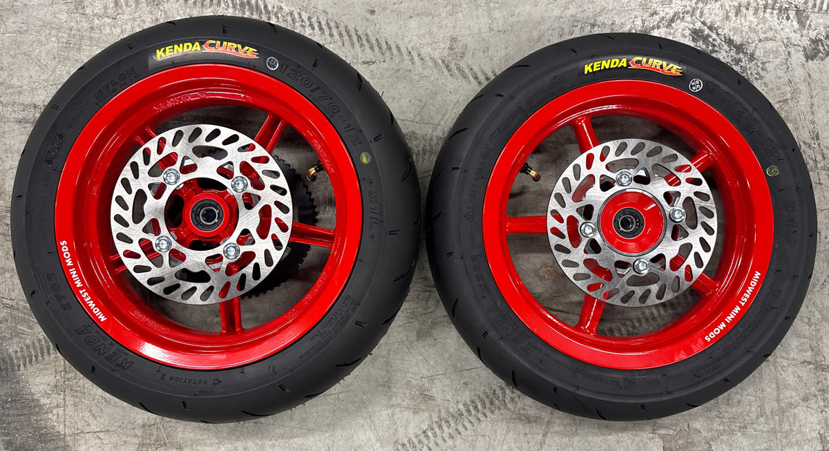 12 Inch Mini Racing Wheels 12in Wheel Set w/ Kenda Curve Tires – Midwest Mini Mods