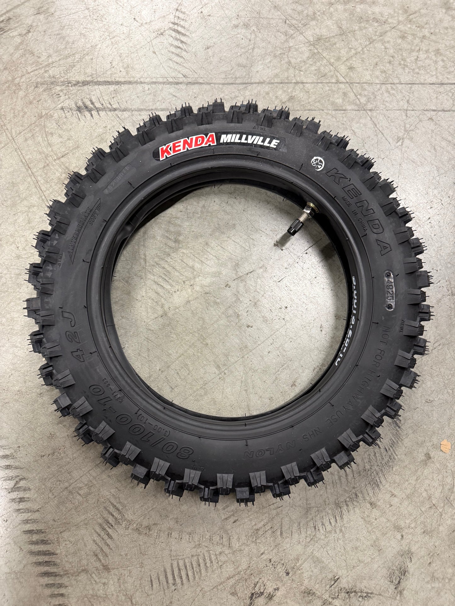 10in Kenda Millville Dirt Tire