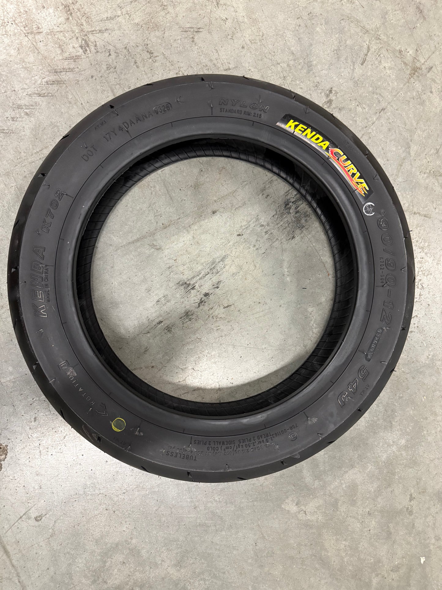 12" Kenda Curve Replacement Tire