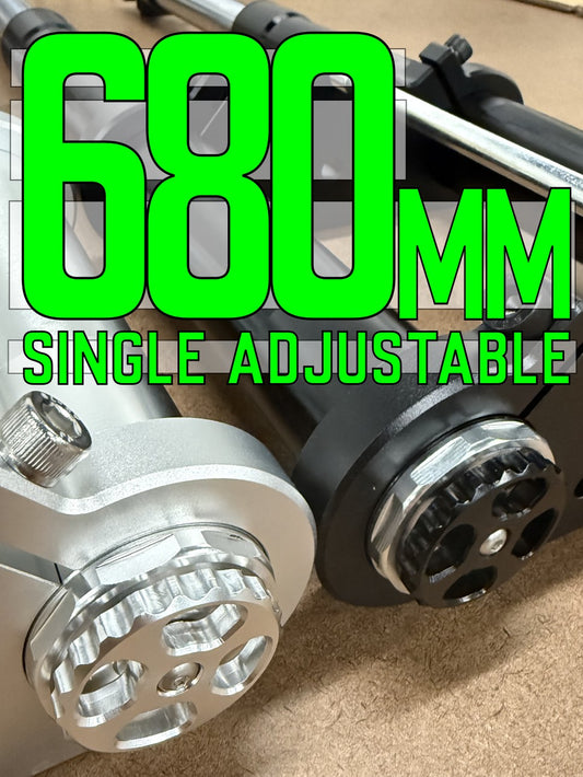 Single Adjustable 680mm Razor Fork Kit