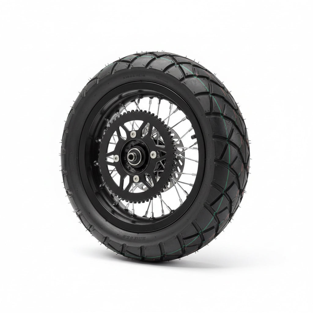 12in Dual Sport Spoke Wheel Set