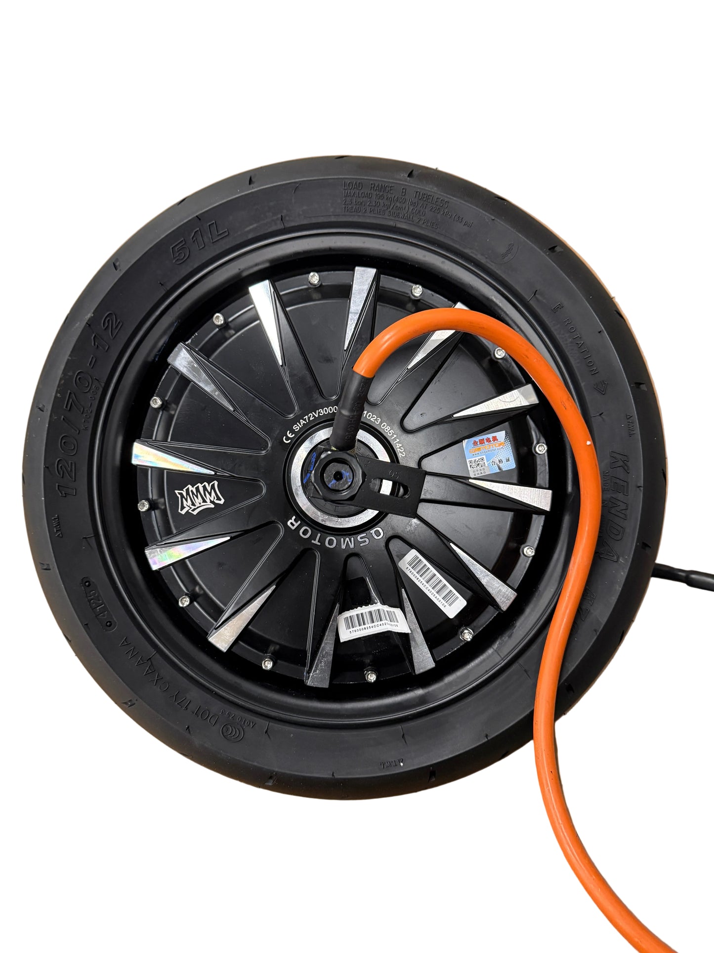 QS260 40H v1.4 Hub Motor w/ Tire 3000 Watt