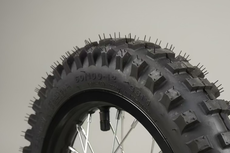 10/12 Aluminum Dirt Wheel Set for Razor w/Kenda Millville tires